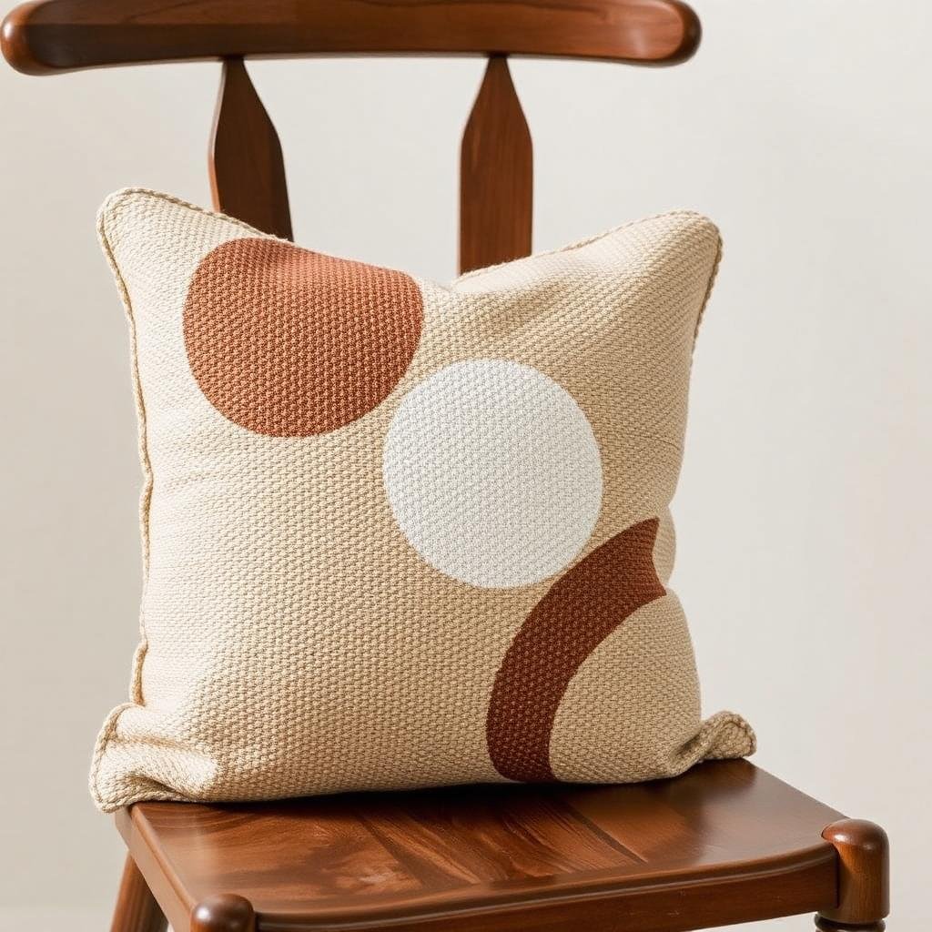 Handwoven Textured Cushion
