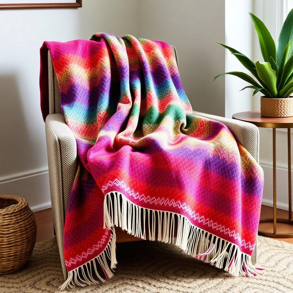 Handwoven Textured Cushion - Image 2